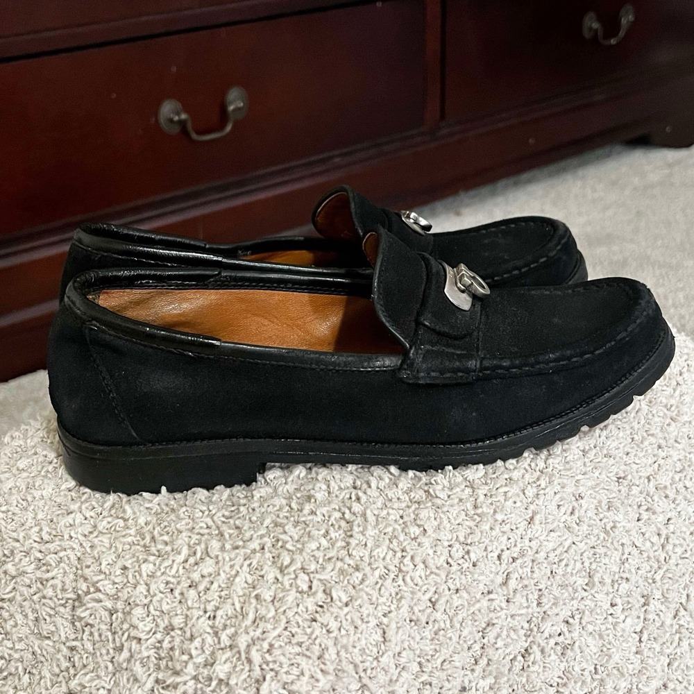Salvatore Ferragamo Black Loafers